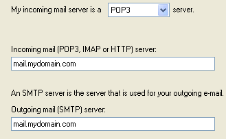 email pop3 and outlook